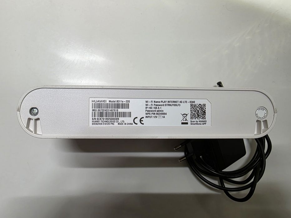 Router Huawei B311s-220 4G LTE na karte SIM