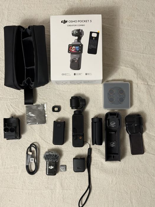 DJI Osmo Pocket 3 - Creator Combo (+ extras)