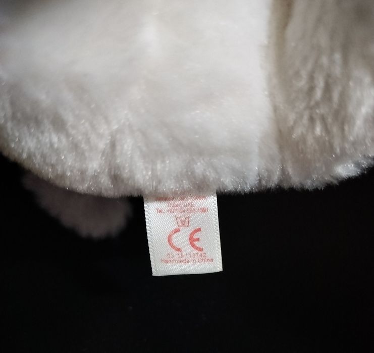 Мягкая игрушка глазастик TY Beanie Babies Хаски плюшевая