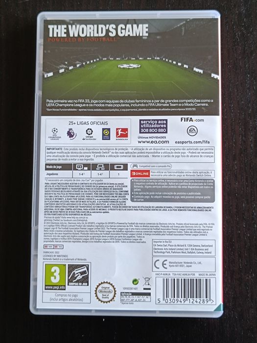 Jogo Nintendo Switch FIFA 23 (Legacy Edition)