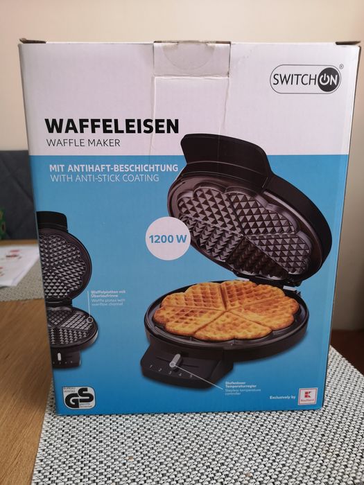 Gofrownica switch on 1200 W