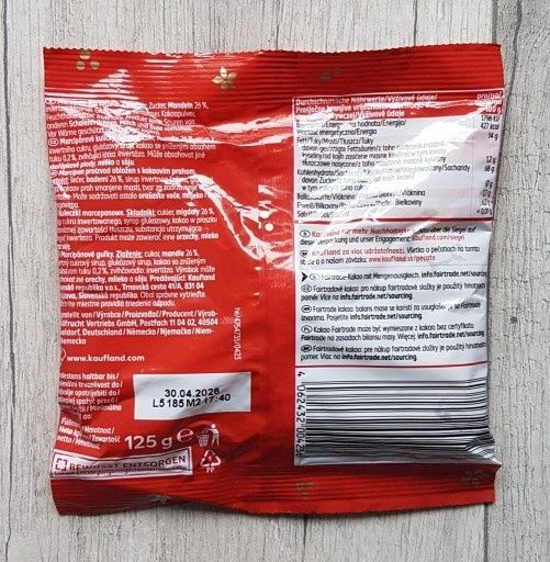 K-Winter Edition Kulki marcepanowe migdałowe 125g