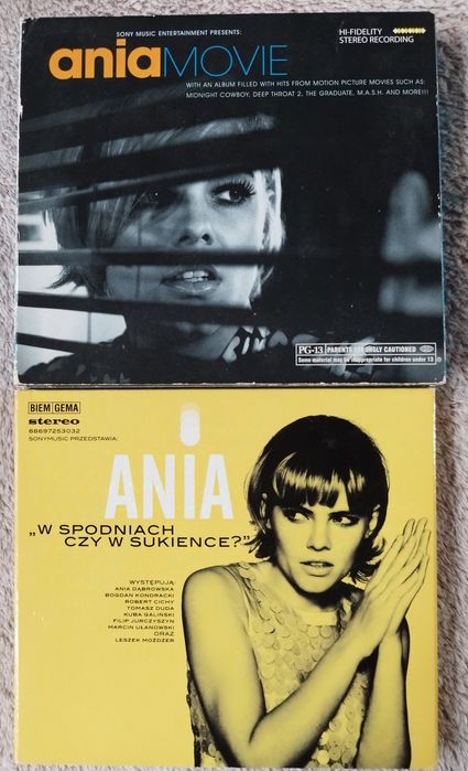 Ania MOVIE, Ania "W spodniach czy w sukience?" Płyty CD