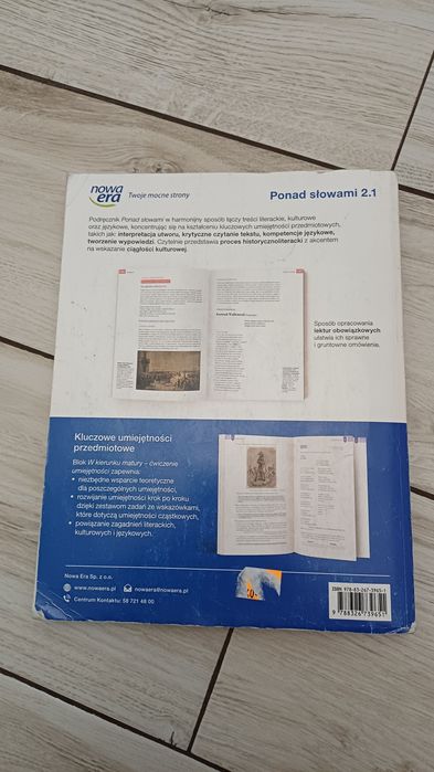 Ponad słowami, zakres podstawowy i rozszerzony, klasa 2, część 1