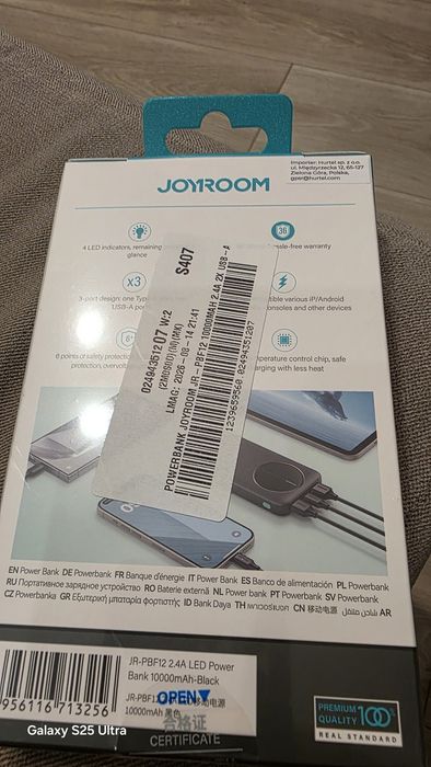 Powerbank nowy 10000mAh