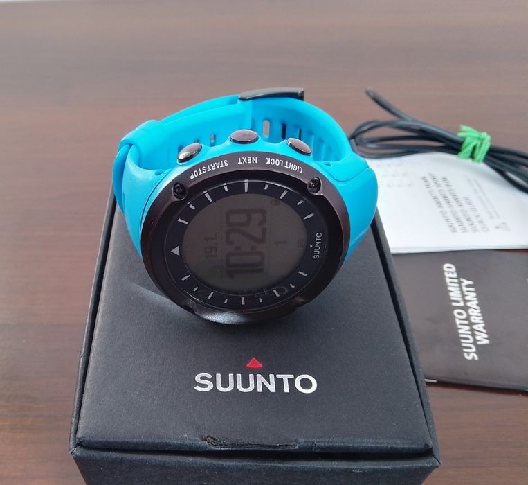Suunto Ambit 3 Black / Blue  Wojskowy Taktyczny Uniseks