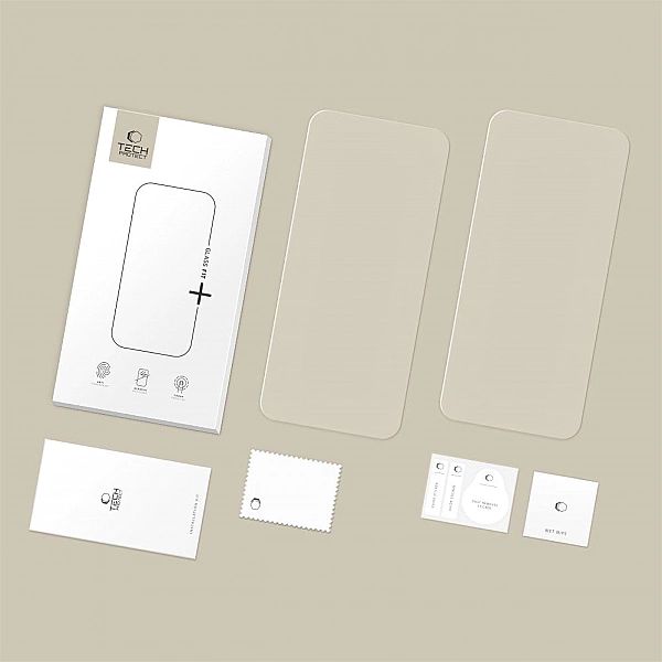 Szkło Hartowane Tech-Protect Glass Fit+ 2-Pack Iphone 16 Pro / 17 / 17