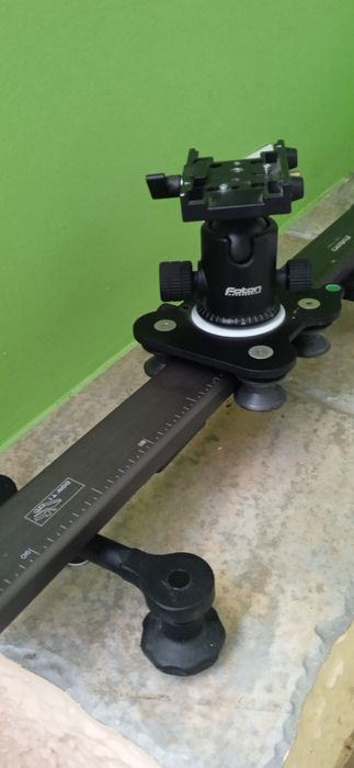 Stabilizator slider Foton Kameleon czarny z obracaną głowicą kulową