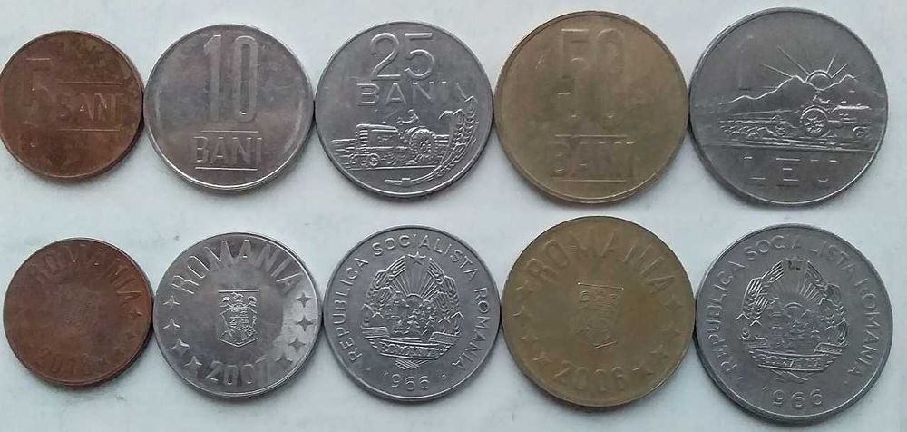 Наборы монет Грузии, Румынии, Швейцарии, Таиланда,