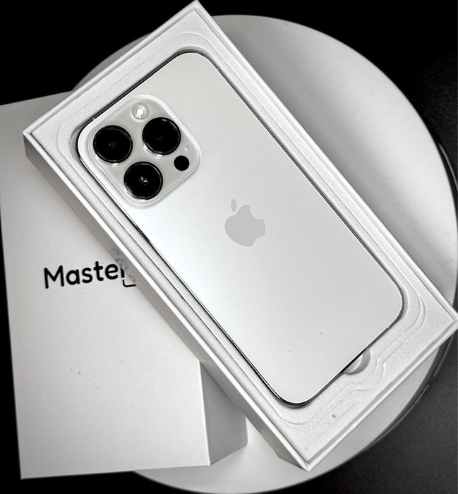 Apple iphone 14 PRO 128gb silver jak nowy 100% bat 6msc gwarancji