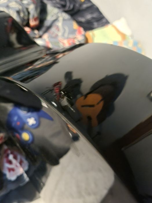 Czarna Gitara Klasyczna Alvera
