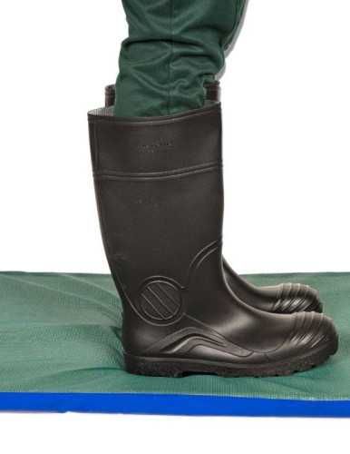 Mata do dezynfekcji, grubość 4 cm, różne rozmiary, zielona