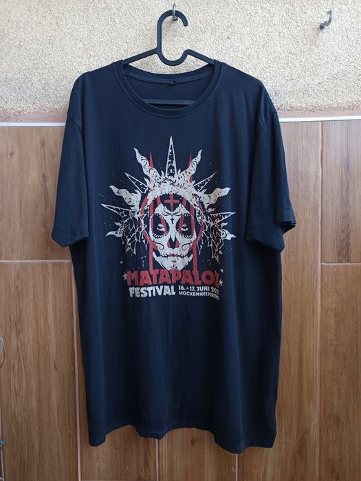 T-shirt Matapaloz Festival 2017 size XL Metal Merch Slayer Papa Roach