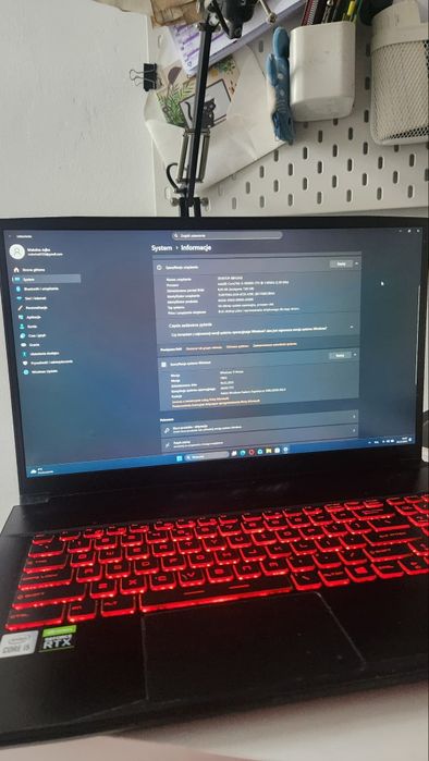 Laptop MSI gf75 thin RAM 16GB