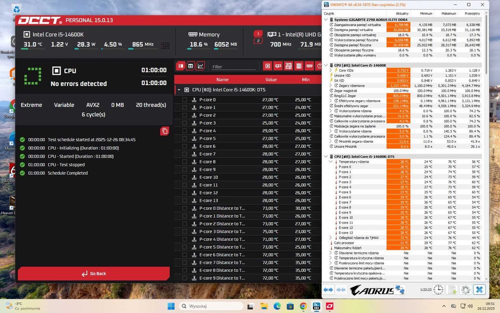 Komputer i5-14600K, RTX 4070 SUPER, 32GB RAM, 512GB SSD, 850W, WIN 11