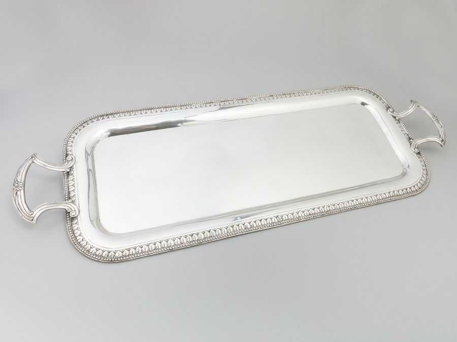 Salva Redonda em Prata Porto Coroa