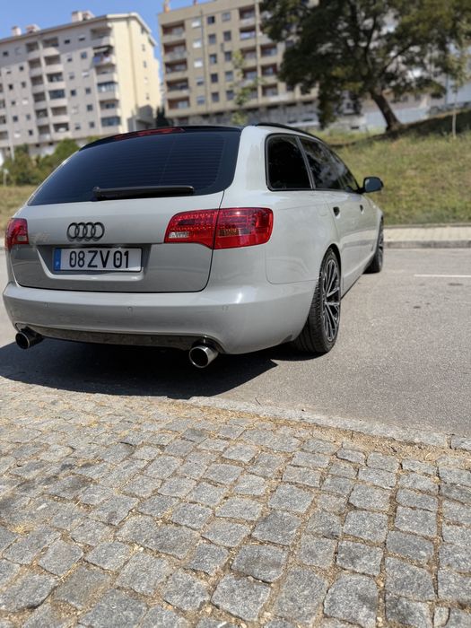 Audi A6 C6 3.0 TDI Quattro 70€ IUC | TETO ABRIR | PELE | BOSE | XENON | LED | F1 | NARDO GREY