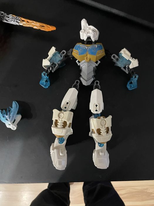 Lego bionicle bialy tylko