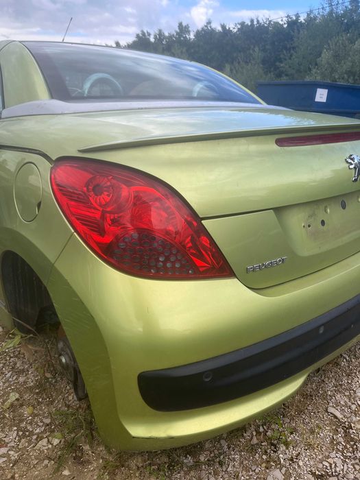 Peugeot 207 CC ( kierownica po prawej ) na części