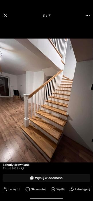Schody drewniane