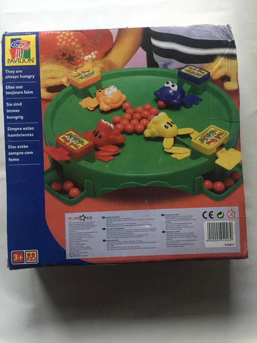 Jogo – Sapos (+3 Anos) – Completo – com pequena falha