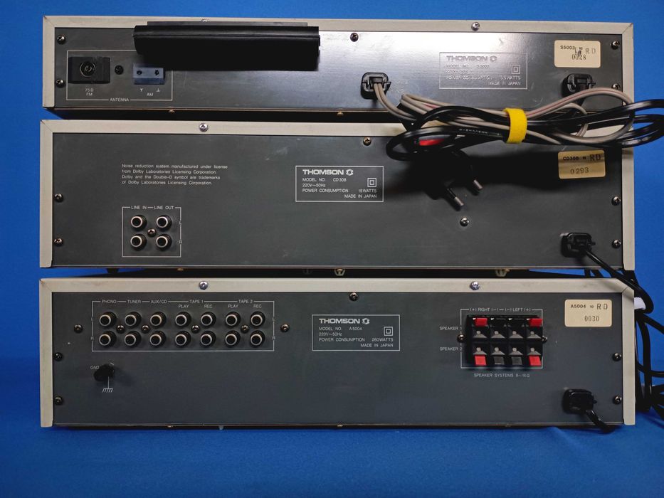 aparelhagem THOMSON " blueline "