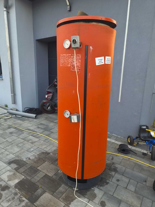 Bojler nierdzewny Kwasoodporny Viessmann 350l 2x wężownica solar