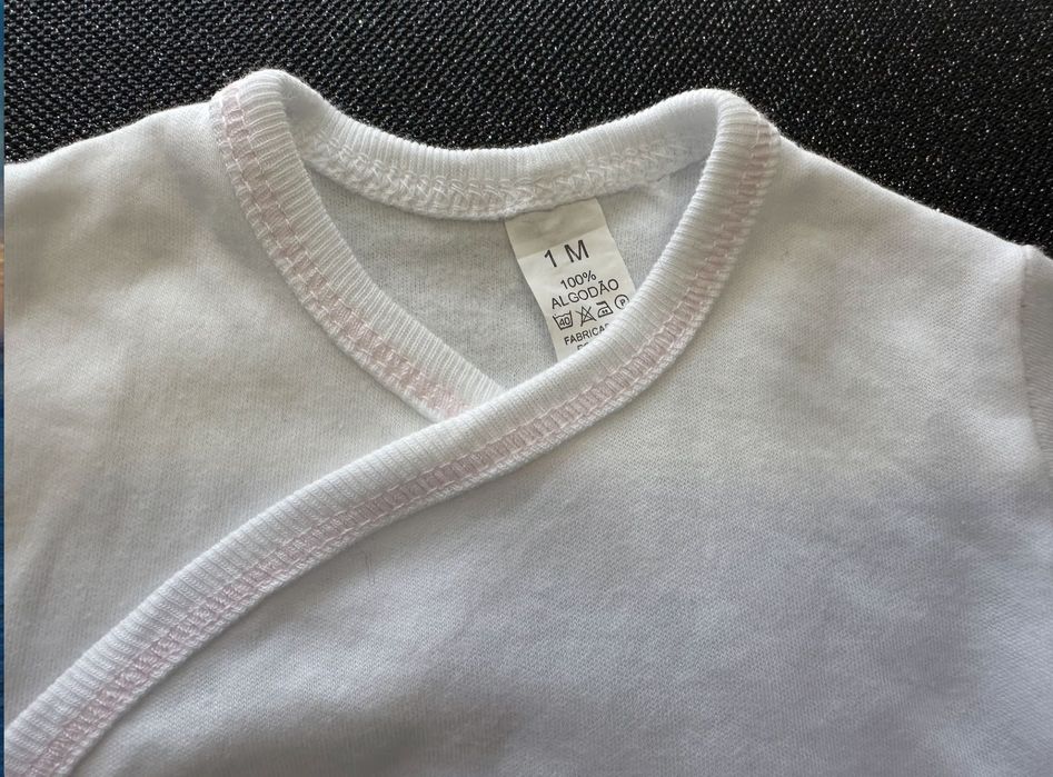 Body + Calças com pé "Princesa" Novo 1M