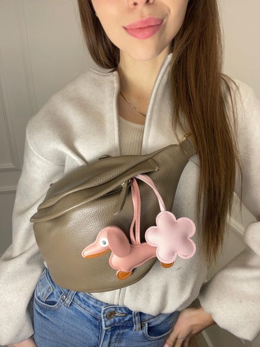 Nerka skóra skórzana naturalna włoska nowa beż róż błękit żółta biała