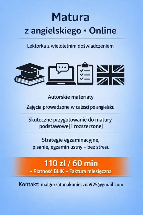 Matura z angielskiego, przygotowanie