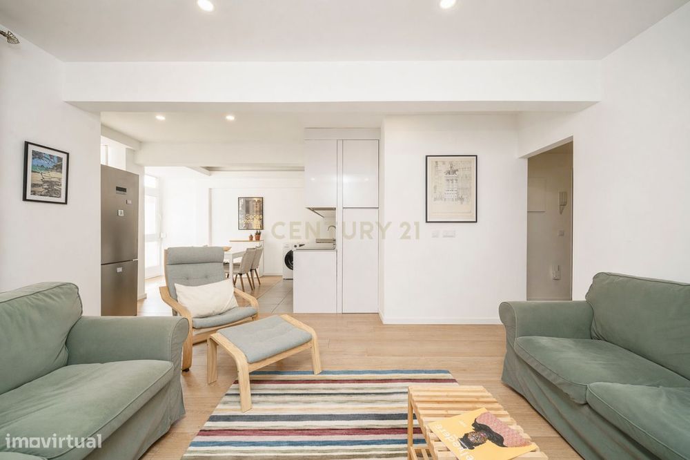 Apartamento T3, Totalmente Remodelado, Para Venda No Centro De Setúbal — Setúbal (São Julião, Nossa Senhora Da Anunciada E Santa Maria Da Graça), Setúbal