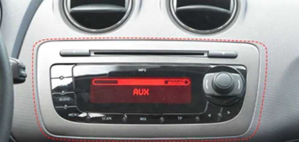 Seat Ibiza 6J Rádio Android CarPlay Android Auto sem Fios GPS 9"
