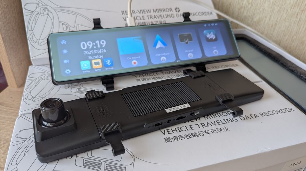 12* 4K зеркало відеореєстратор android зеркало видеорегистратор WiFi