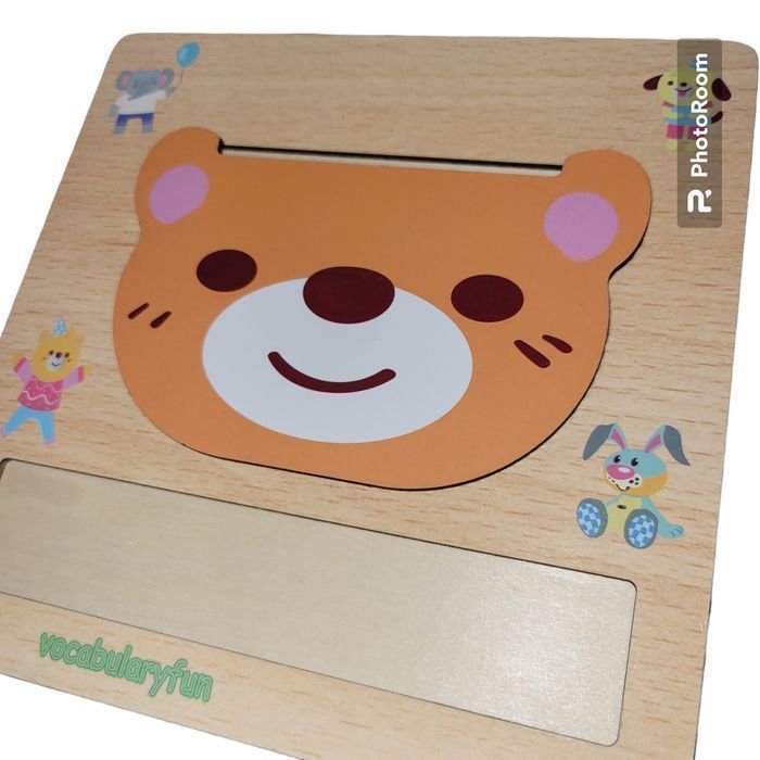 Nowa zabawka gra edukacyjna puzzle Angielski #223