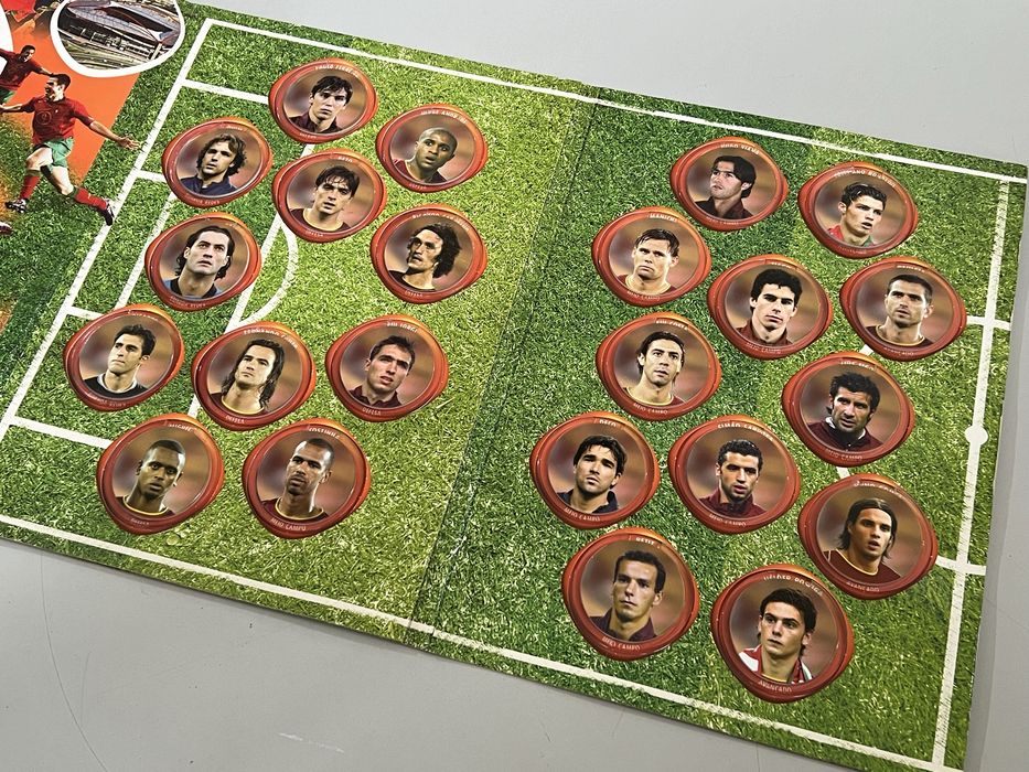 Caderneta Completa Euro 2004 Portugal GALP