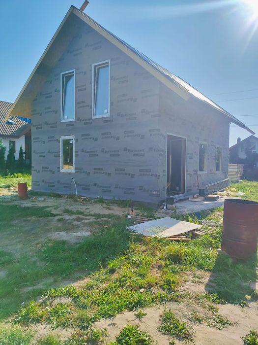 Panele Sip, Dom modułowy, Płyty OSB, Styropian