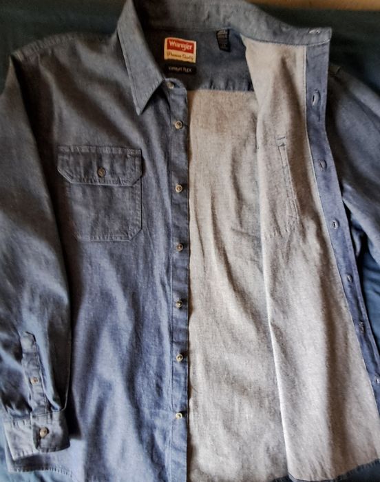 Wrangler- koszula/kurtka męska jeansowa r.L(XL