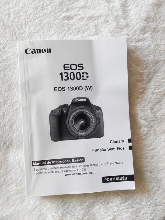 Máquina fotográfica Canon EOS 1300D + extras - Alcabideche - Cascais