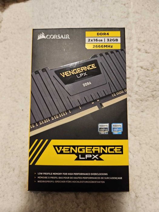 Corsair Vengeance LPX DDR4 2×16 GB 2666 MHz – with original box64740762378369120