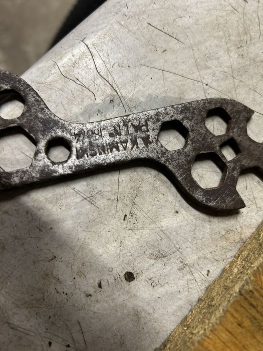 Przedwojenny klucz rowerowy Kamiński