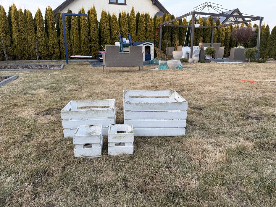 Drewniane skrzynki polecam