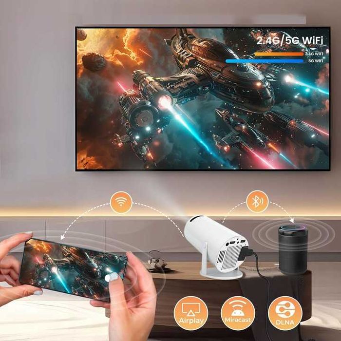 Projektor HY300 Pro Android 11 Full HD Netflix Rzutnik