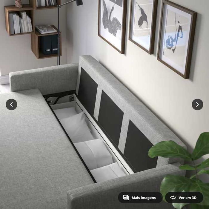 Sofa cama do Ikea. Friheten