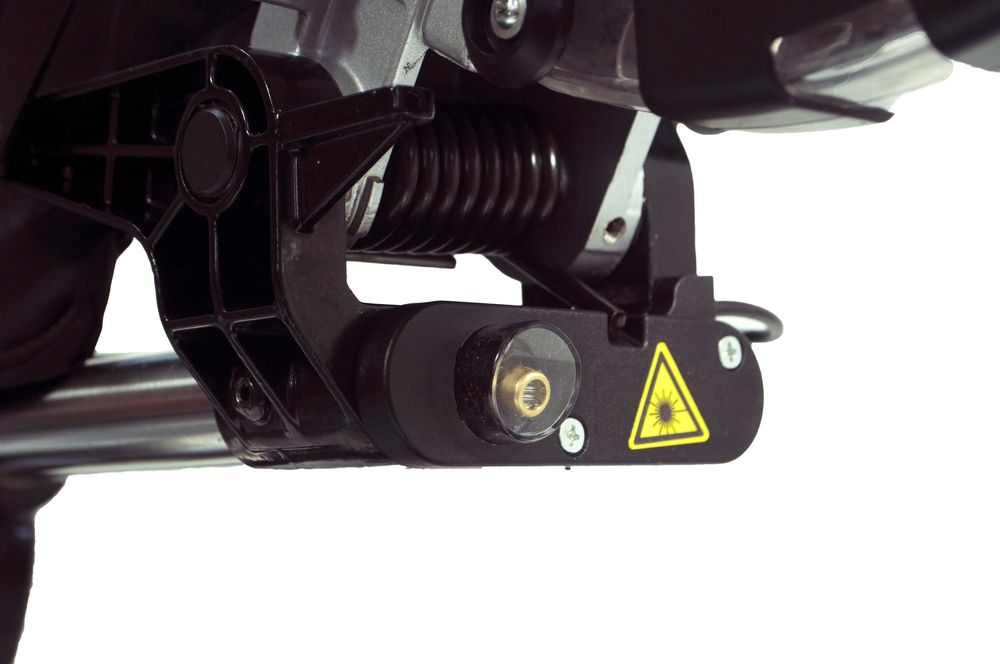 Ukośnica Piła Ukosowa z Posuwem Do Drewna +Laser 255mm Eurotec