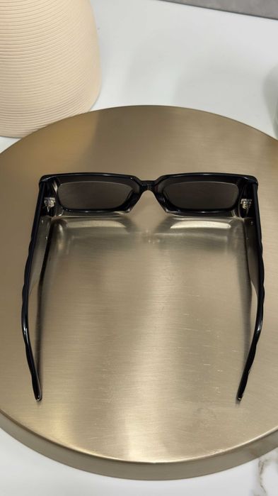 Вузькі окуляри Gucci GG0811S 001 Чорні / Женские очки Гуччи оригинал