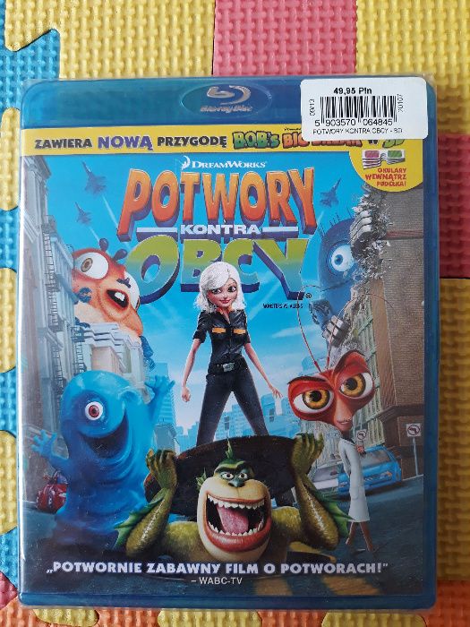 Potwory kontra obcy (( Blu - Rey ))