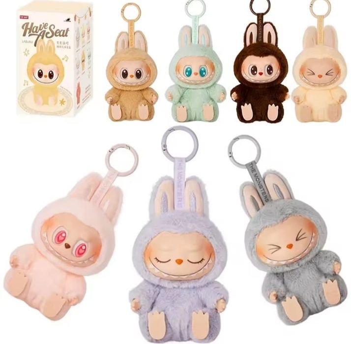 LABUBU BRELOK The Monsters  Pluszowa Maskotka Najnowsza Seria NEONOWE