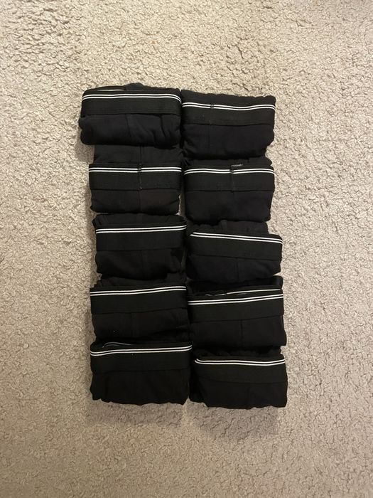 Conjunto de 10 boxers pretas