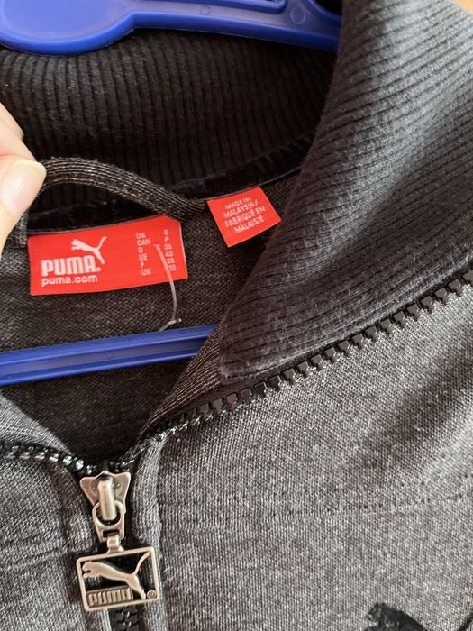 Szara bluza damska Puma rozmiar S z gumą
