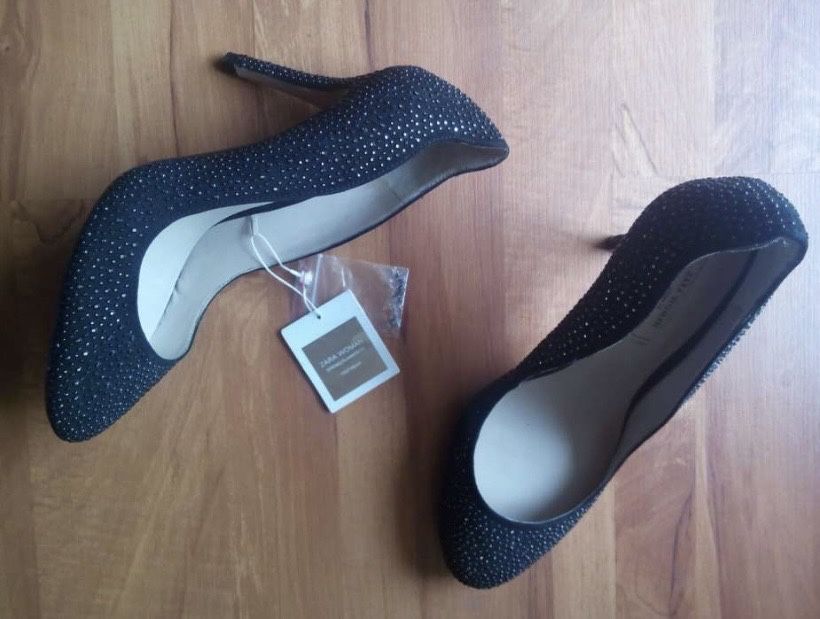 Buty ZARA 39 cekiny